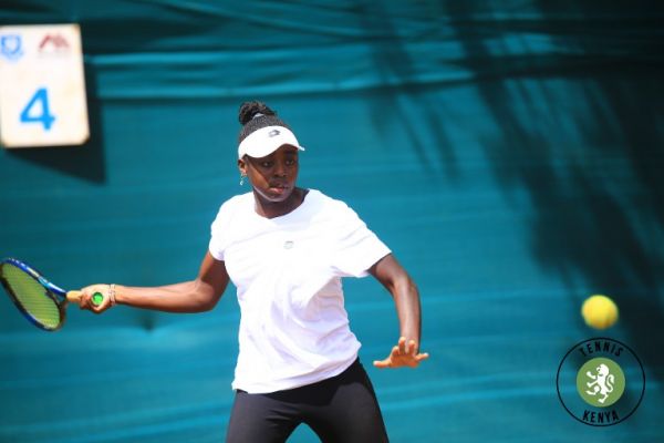 Angella Okutoyi. PHOTO| Tennis Kenya