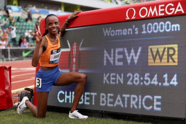 Beatrice Chebet. PHOTO| AFP