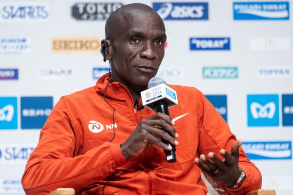 Eliud Kipchoge. PHOTO| AFP