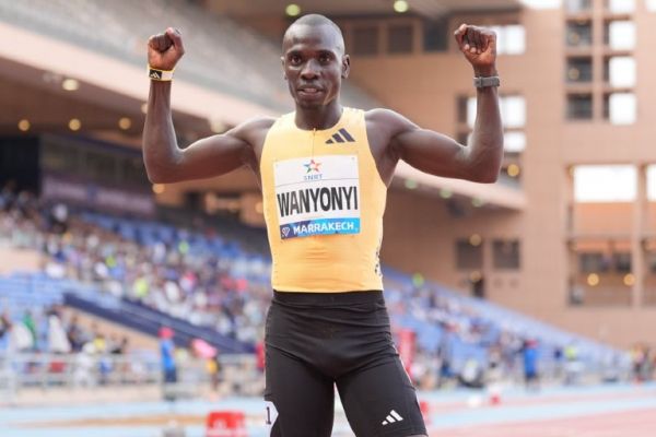 Emmanuel Wanyonyi. PHOTO| World Athletics