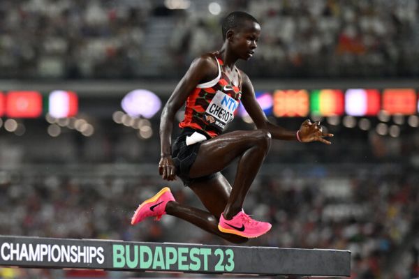 Faith Cherotich. PHOTO| AFP