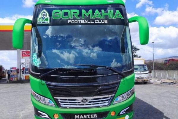 New Gor Mahia bus. PHOTO| Courtesy