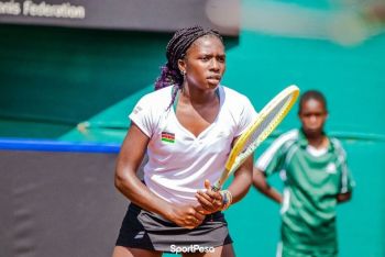 Cheruto shows character to propel Team Kenya to important second victory in 2024 Billie Jean King Cup
